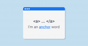 anchor text انکر تکست
